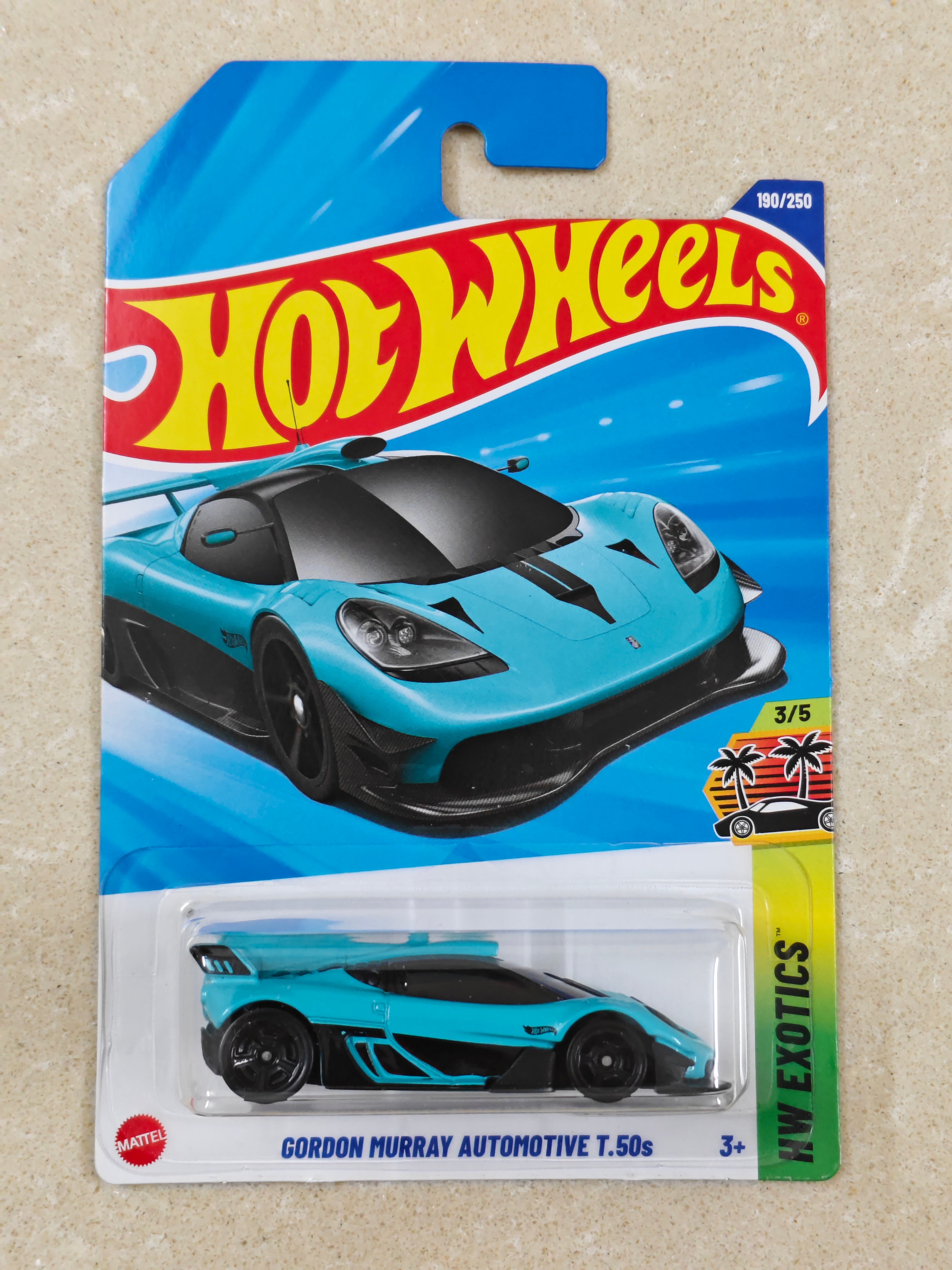 Hot Wheels - Imported - K Case 2025 - Gordon Murray Automotive T.50s - Diecast Car - 1:64 Scale