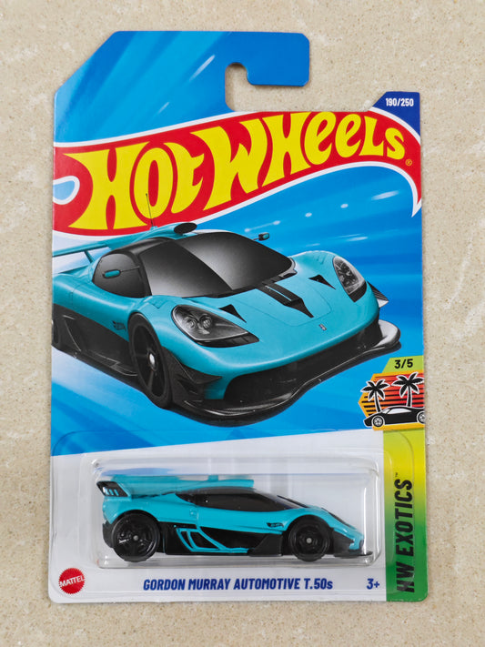 Hot Wheels - Imported - K Case 2025 - Gordon Murray Automotive T.50s - Diecast Car - 1:64 Scale