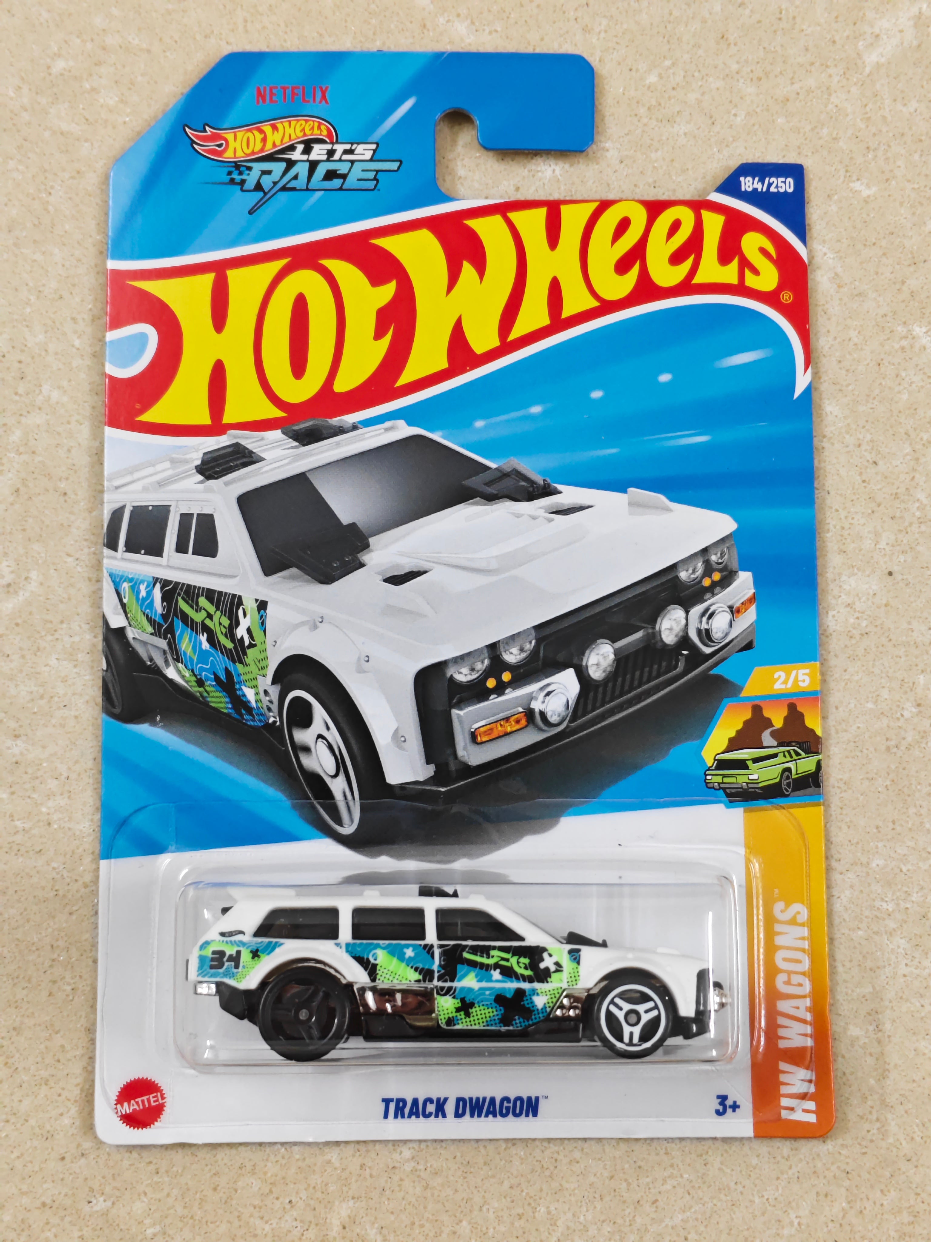 Hot Wheels - Imported - K Case 2025 - Track Dwagon - Diecast Car - 1:64 Scale