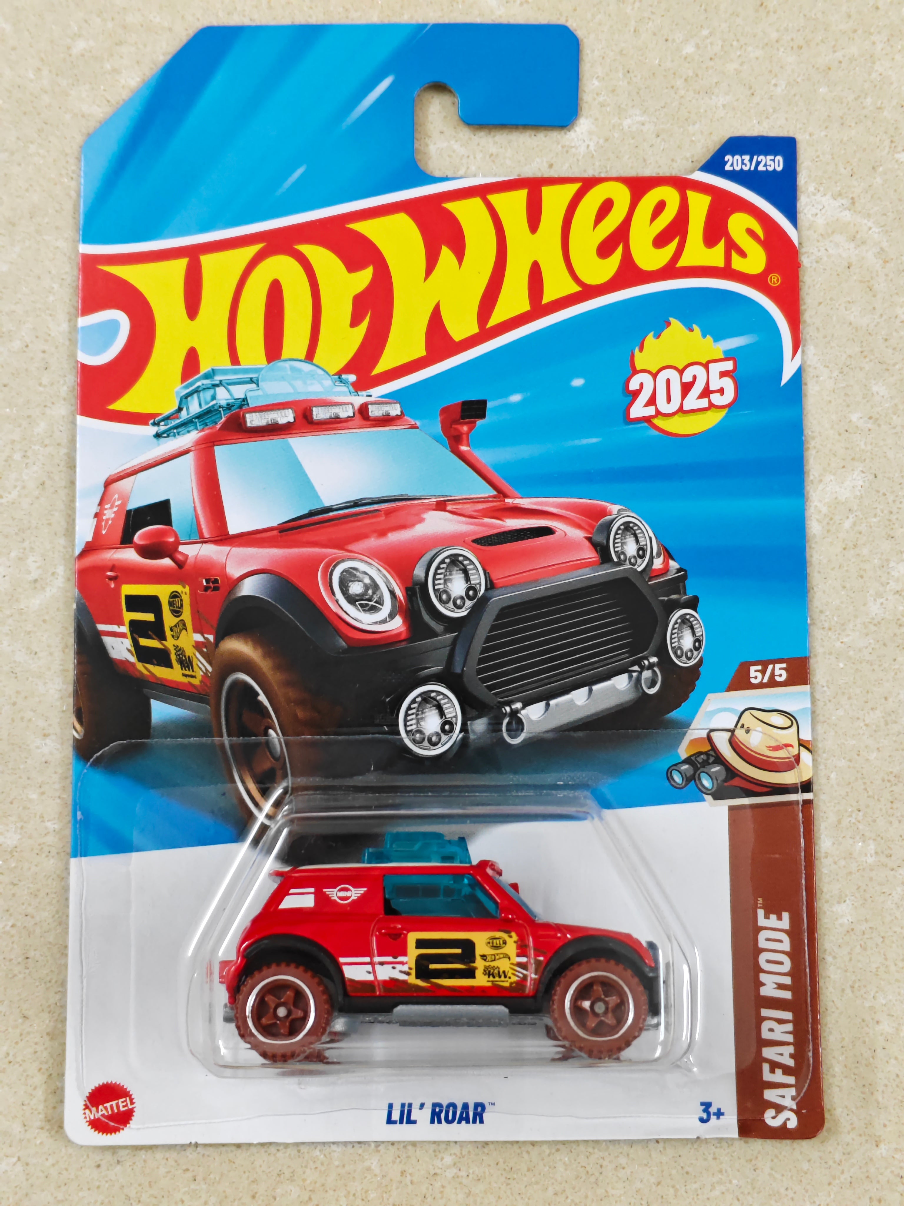 Hot Wheels - Imported - K Case 2025 - Lil Roar - Diecast Car - 1:64 Scale