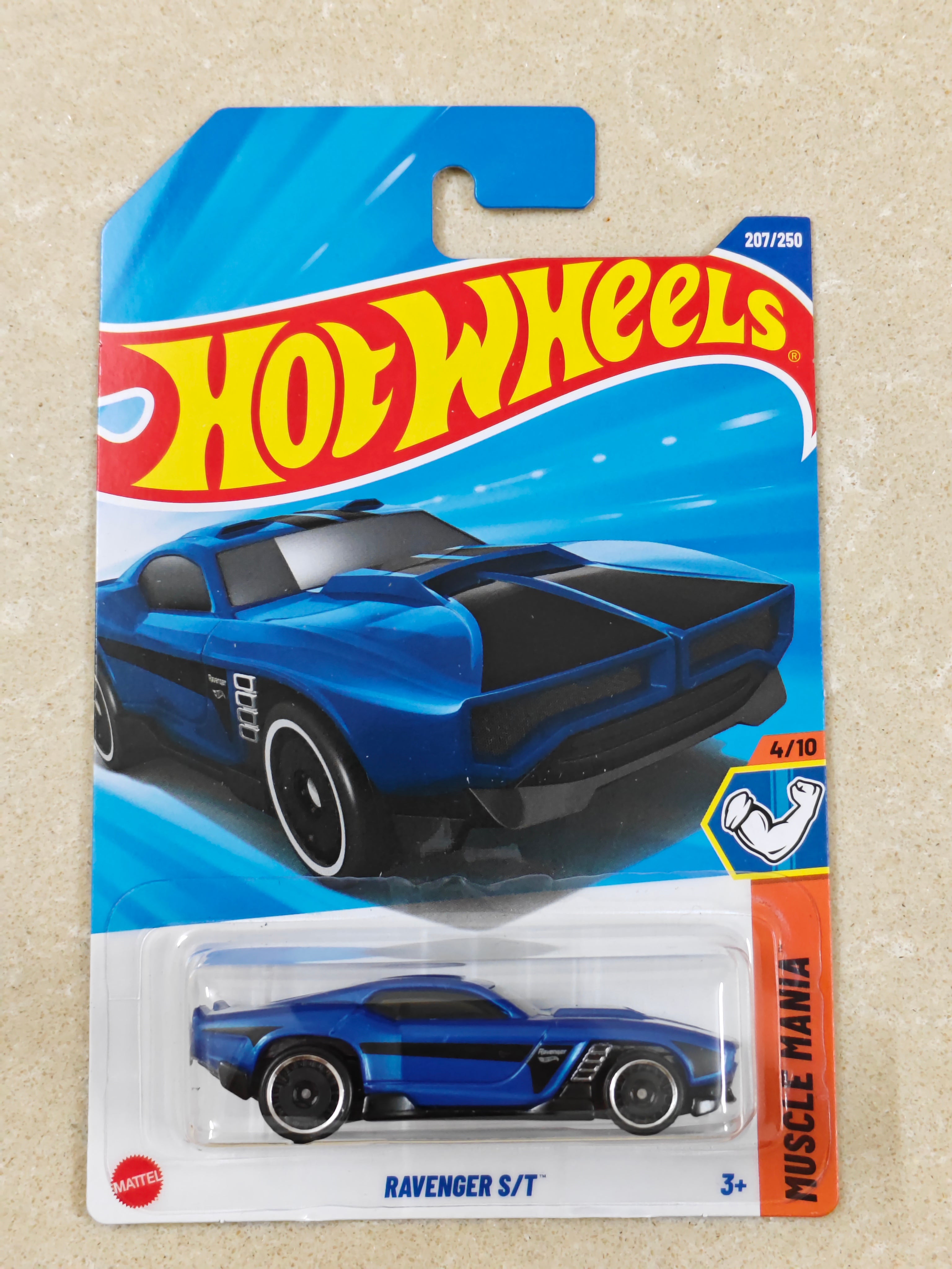 Hot Wheels - Imported - K Case 2025 - Ravenger S/T Blue - Diecast Car - 1:64 Scale