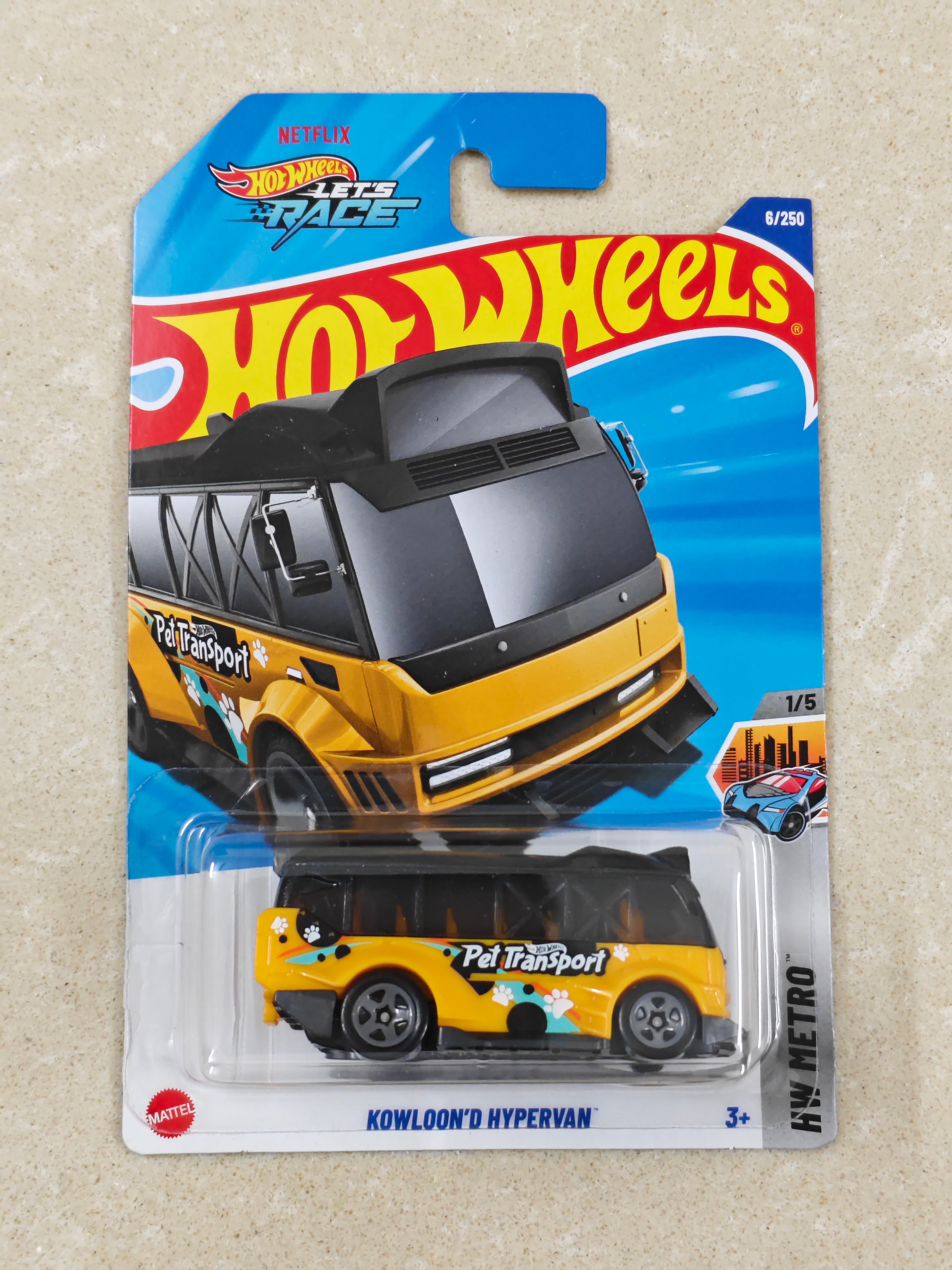 Hot Wheels - Imported - K Case 2025 - Knowloon D Hypervan - Diecast Car - 1:64 Scale