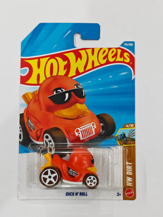 Hot Wheels - K Case - Duck N Roll - Diecast Car - 1:64 Scale