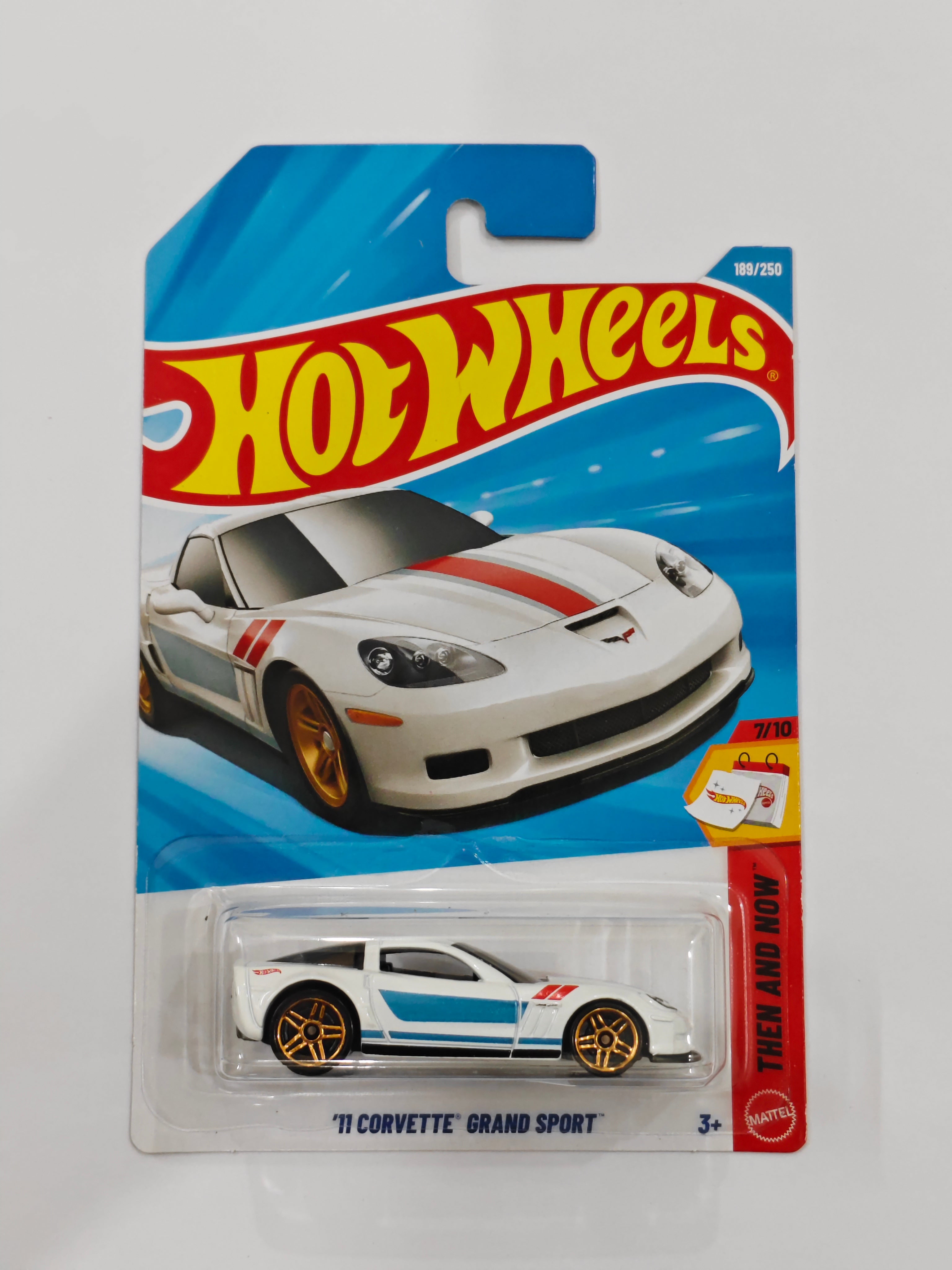 Hot Wheels - K Case - 11 Corvette Grand Sport - Diecast Car - 1:64 Scale