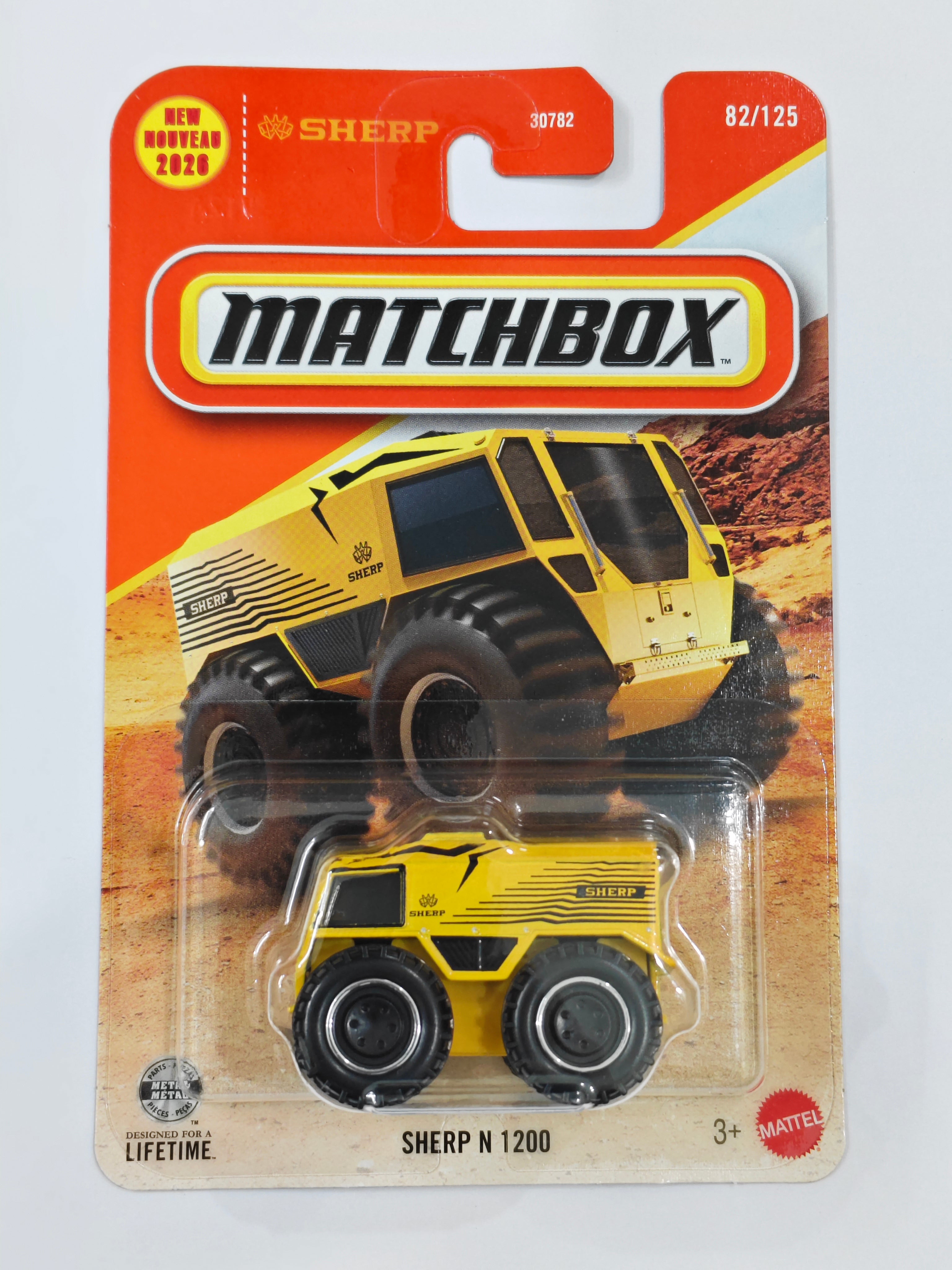 Matchbox - Sherp N 1200 - Diecast Car - 1:64 Scale