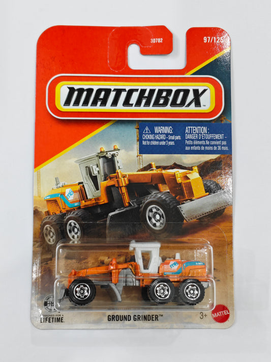 Matchbox - Ground Grinder - Diecast Car - 1:64 Scale