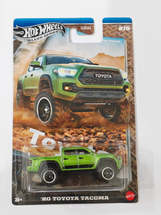 Hot Wheels - Silver Series - 20 Toyota Tacoma - Diecast Car - 1:64 Scale