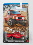 Hot Wheels - Silver Series - Toyota Land Cruiser - Diecast Car - 1:64 Scale