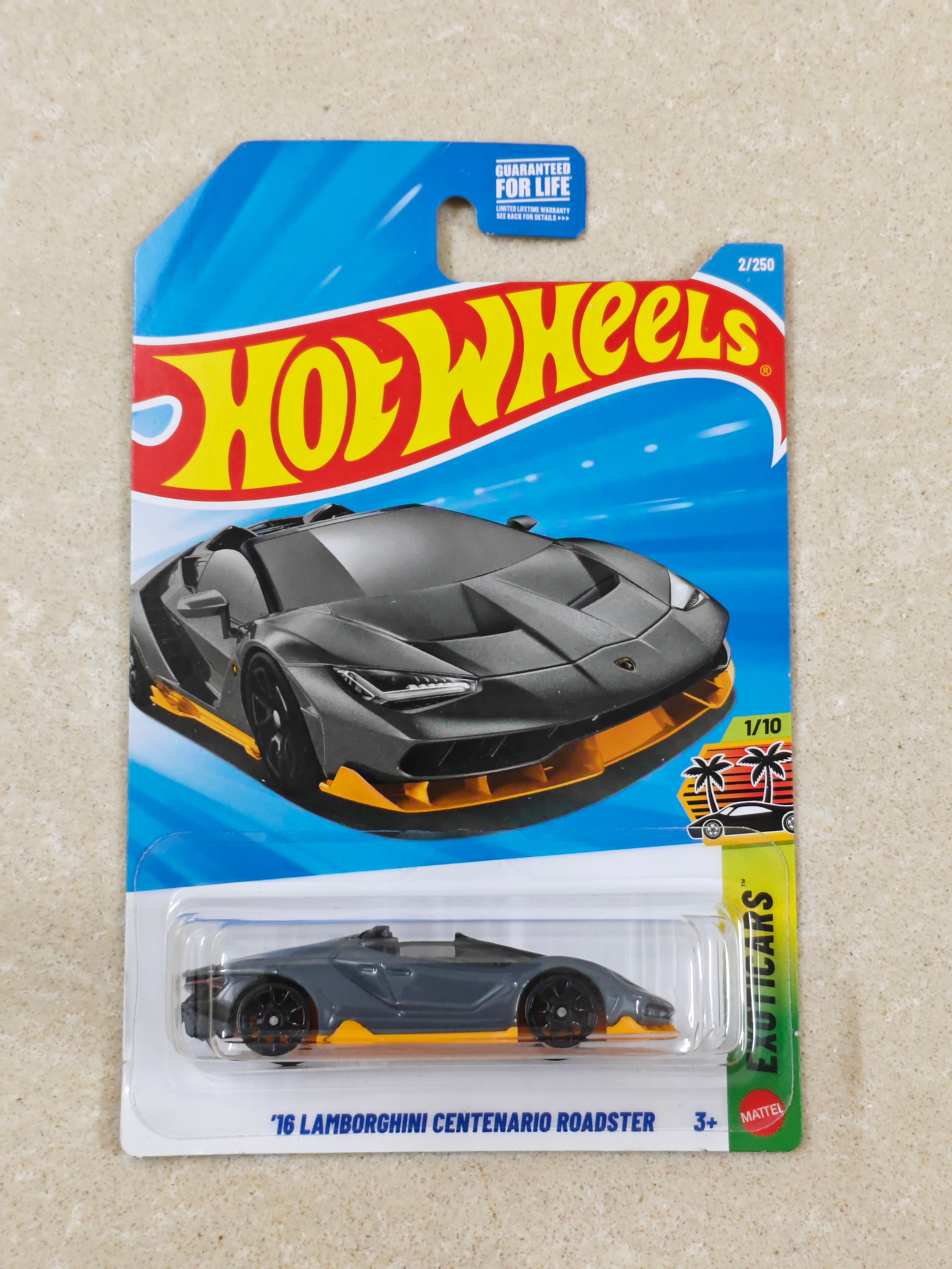 Hot Wheels - Imported - Kroger Exclusive - 16 Lamborghini Centenario Roadster - Diecast Car - 1:64 Scale