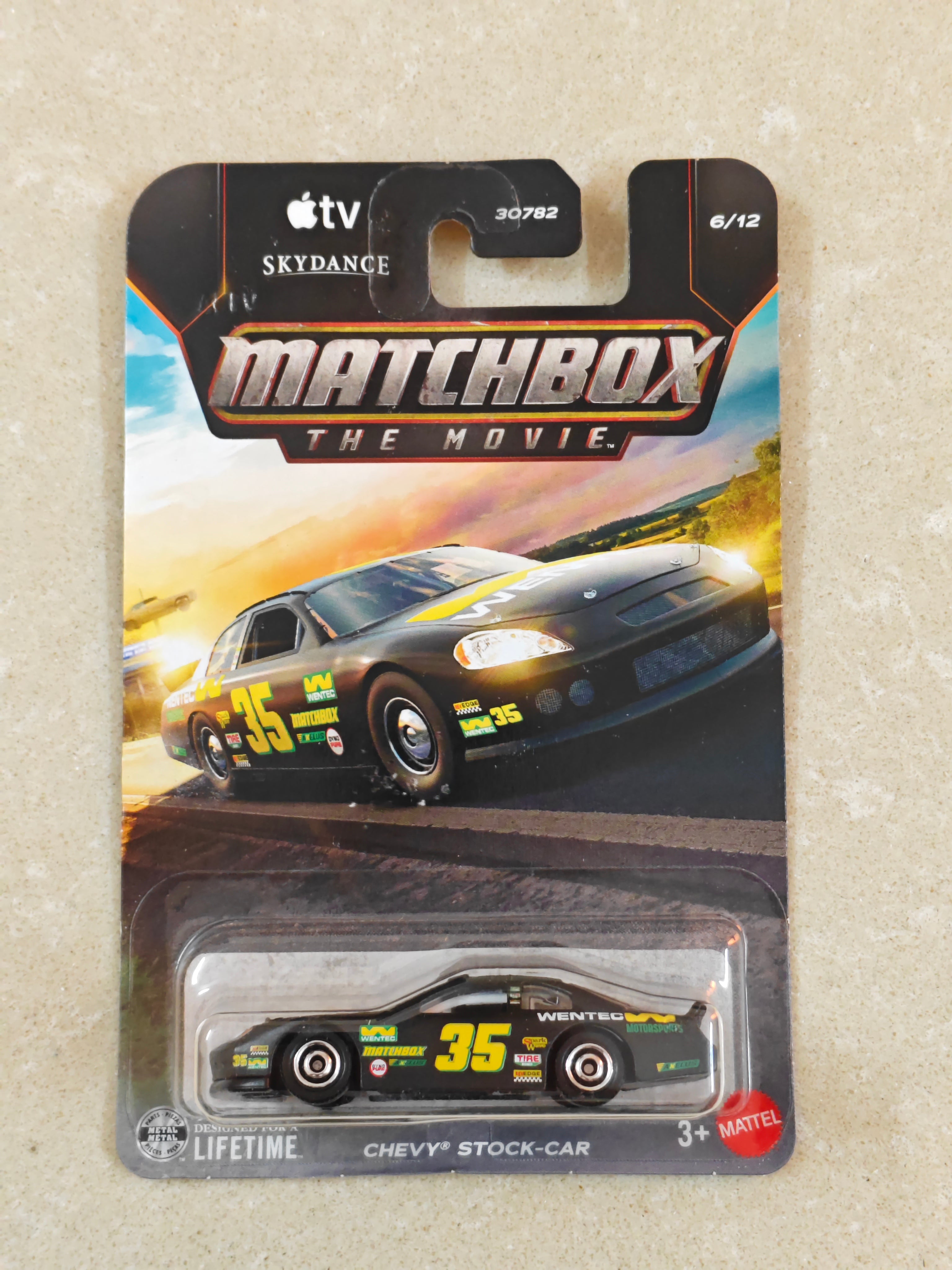 Matchbox - Chevy Stock Car - Diecast Car - 1:64 Scale