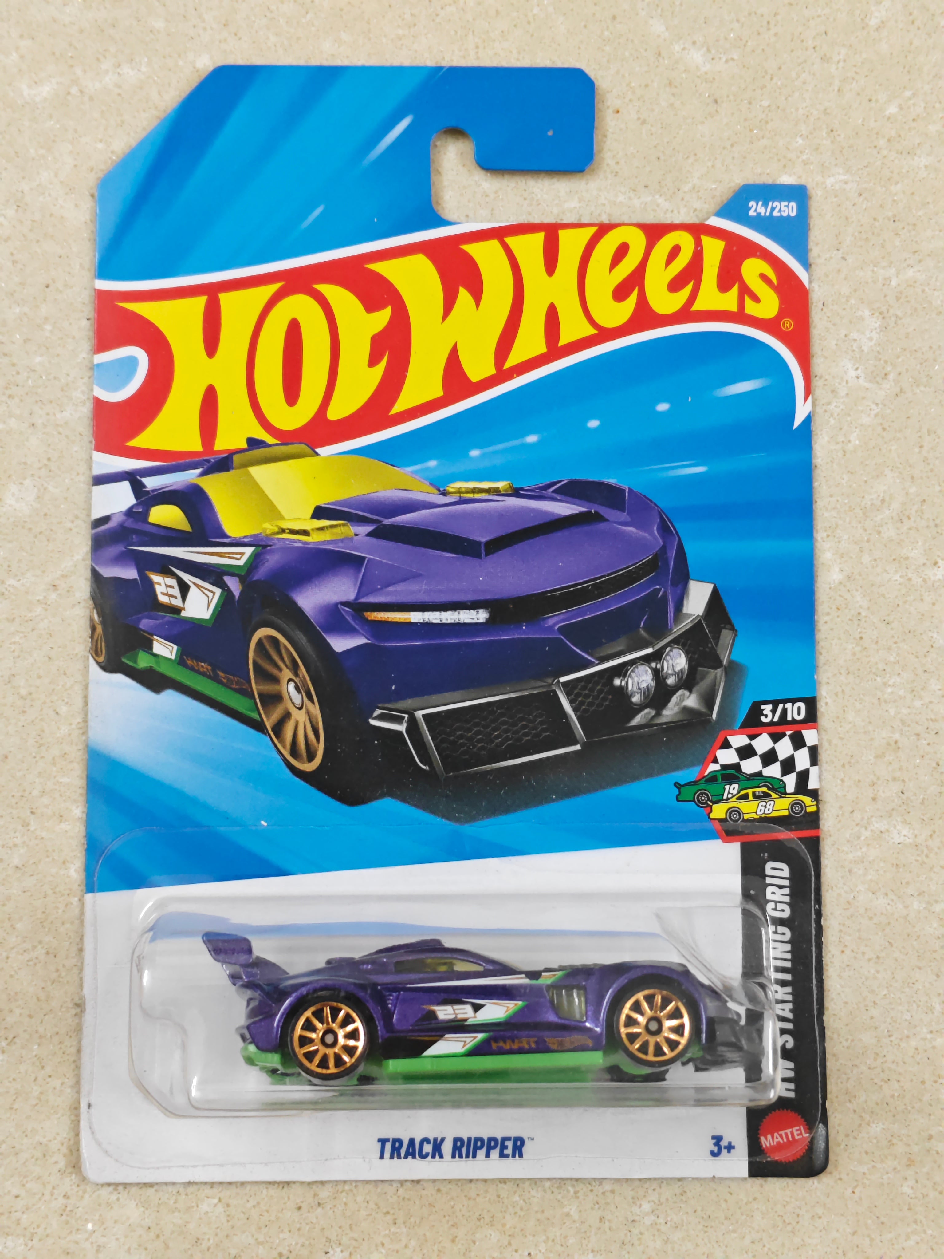 Hot Wheels - Track Ripper Purple - Diecast Car - 1:64 Scale