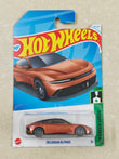 Hot Wheels - Delorean Aplhas - Diecast Car - 1:64 Scale (Soft Edges & Creased J Hook)