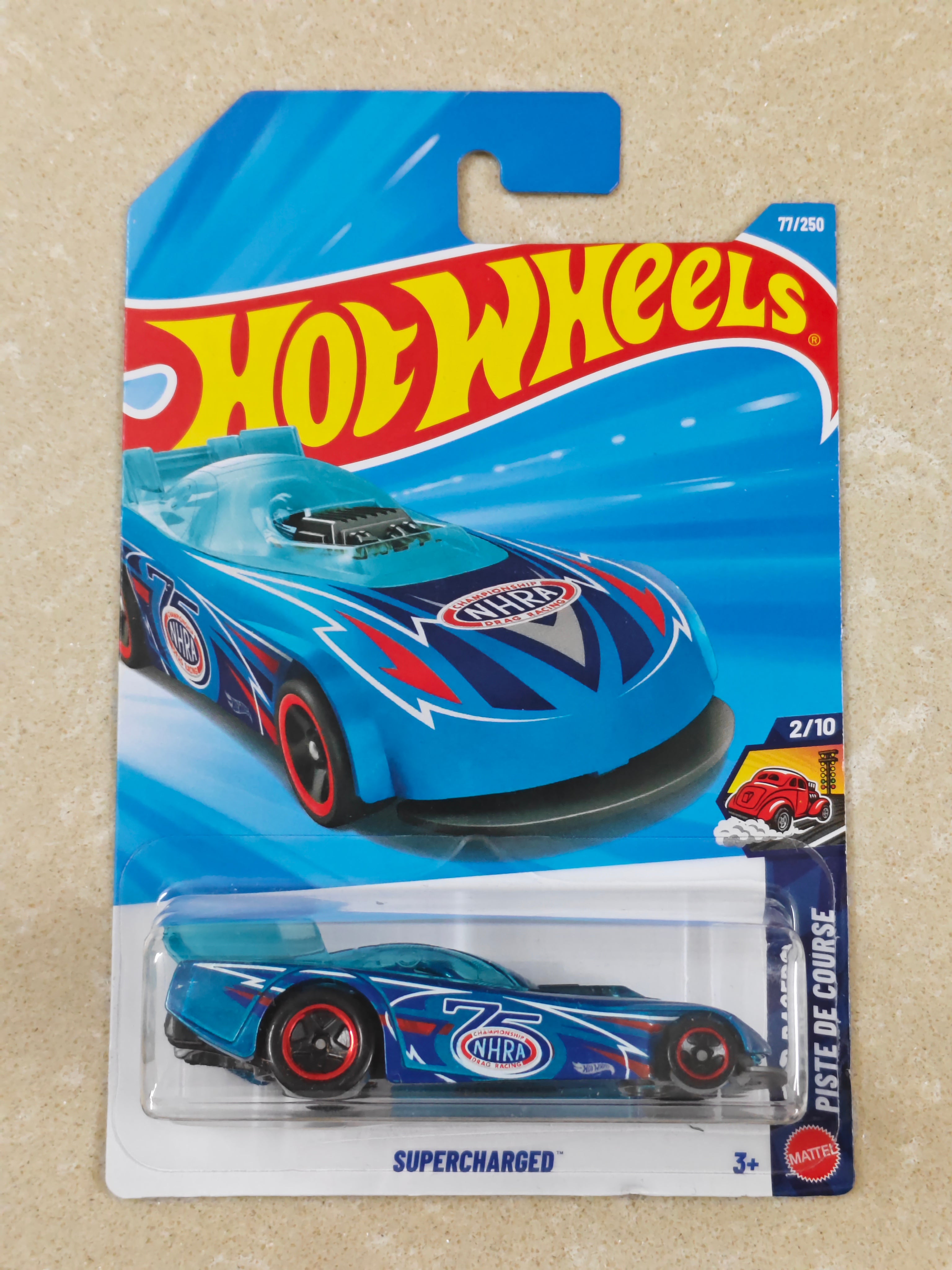 Hot Wheels - K Case - Supercharged - Diecast Car - 1:64 Scale