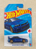 Hot Wheels - K Case - Nissan Skyline GT-R (BNR34) - Diecast Car - 1:64 Scale