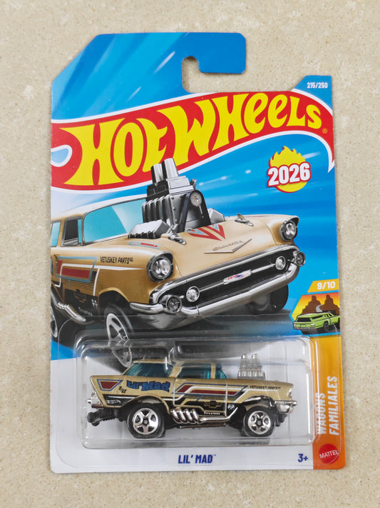 Hot Wheels - K Case - Lil Mad - Diecast Car - 1:64 Scale