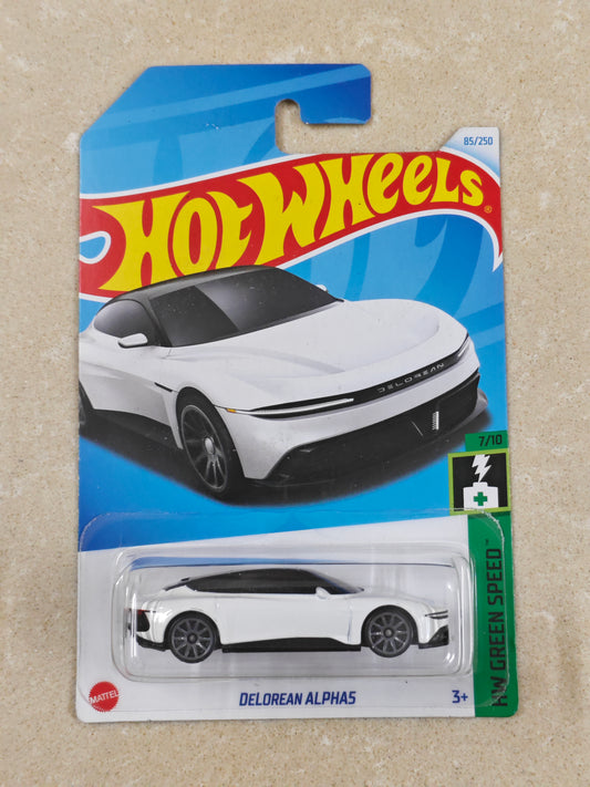 Hot Wheels - Imported - Delorean Alphas - Diecast Car - 1:64 Scale