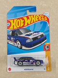 Hot Wheels - Imported - Audi 90 Quattro Blue - Diecast Car - 1:64 Scale