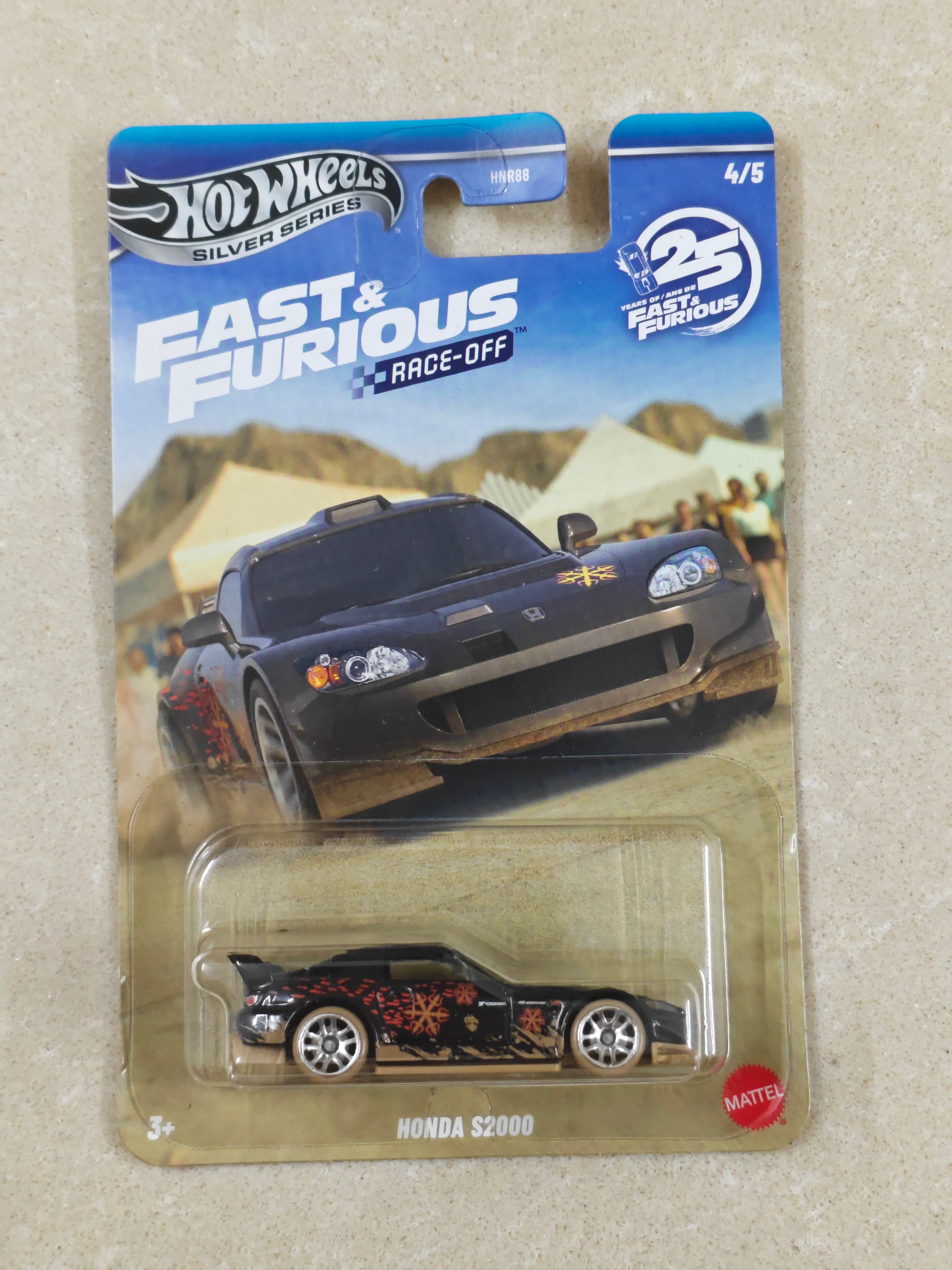 Hot Wheels - Silver Series - Honda S2000 - Diecast Car - 1:64 Scale
