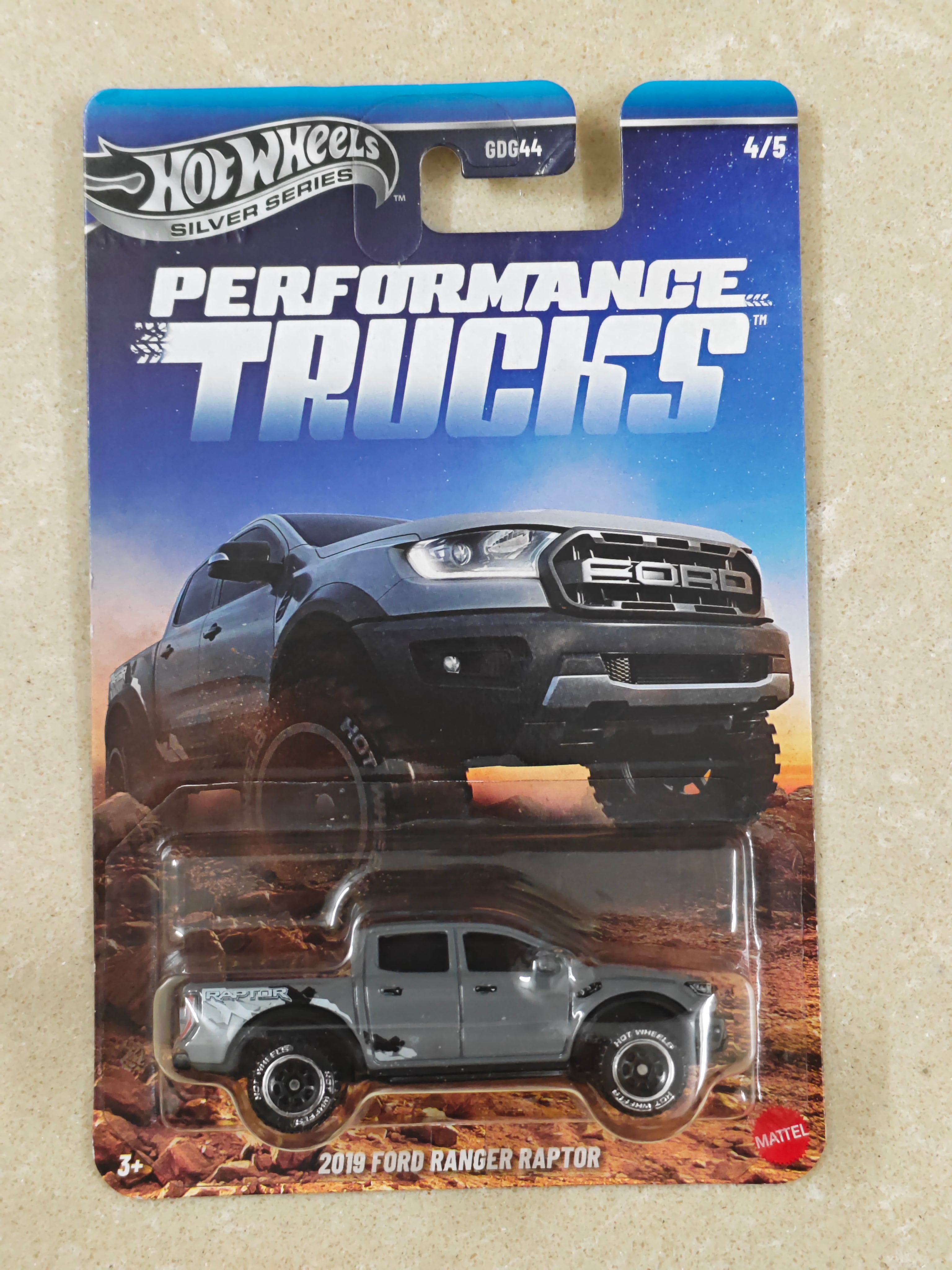 Hot Wheels - Silver Series - 2019 Ford Ranger Raptor- Diecast Car - 1:64 Scale