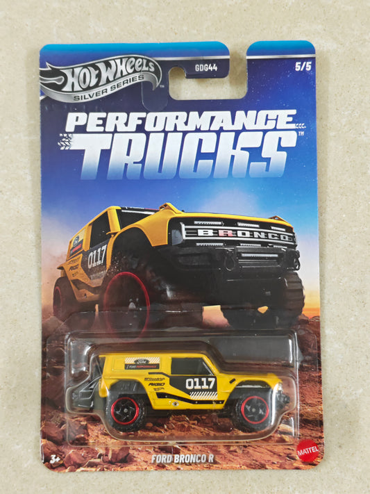 Hot Wheels - Silver Series - Ford Bronco R - Diecast Car - 1:64 Scale