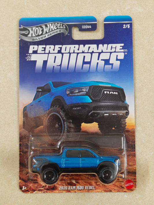 Hot Wheels - Silver Series - 2020 RAM 1500 Rebel - Diecast Car - 1:64 Scale