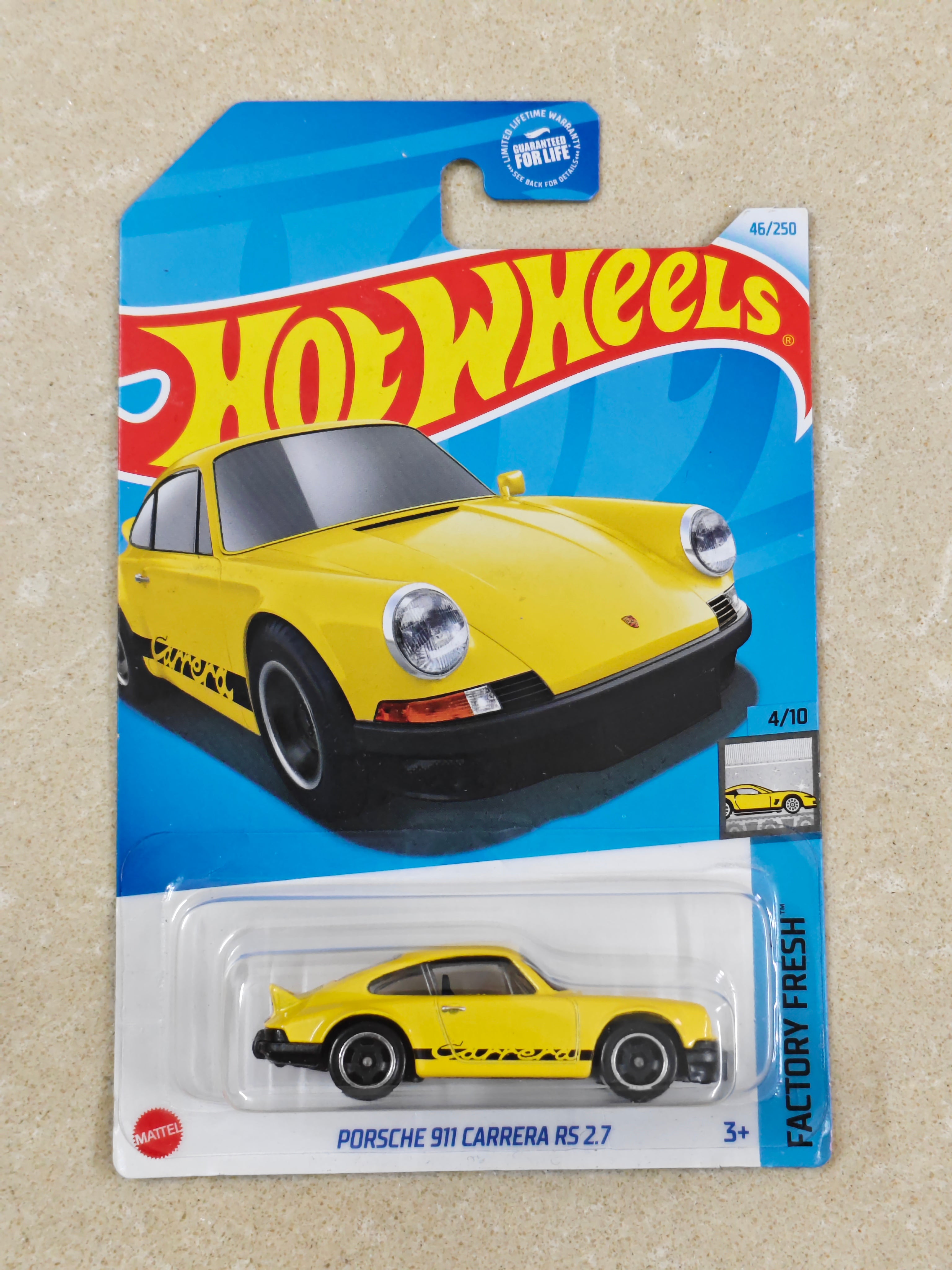 Hot Wheels - US Imported - Porsche 911 Carrera RS 2.7 - Diecast Car - 1:64 Scale