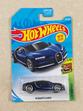 Hot Wheels - US Imported - 16 Bugatti Chiron Blue - Diecast Car - 1:64 Scale