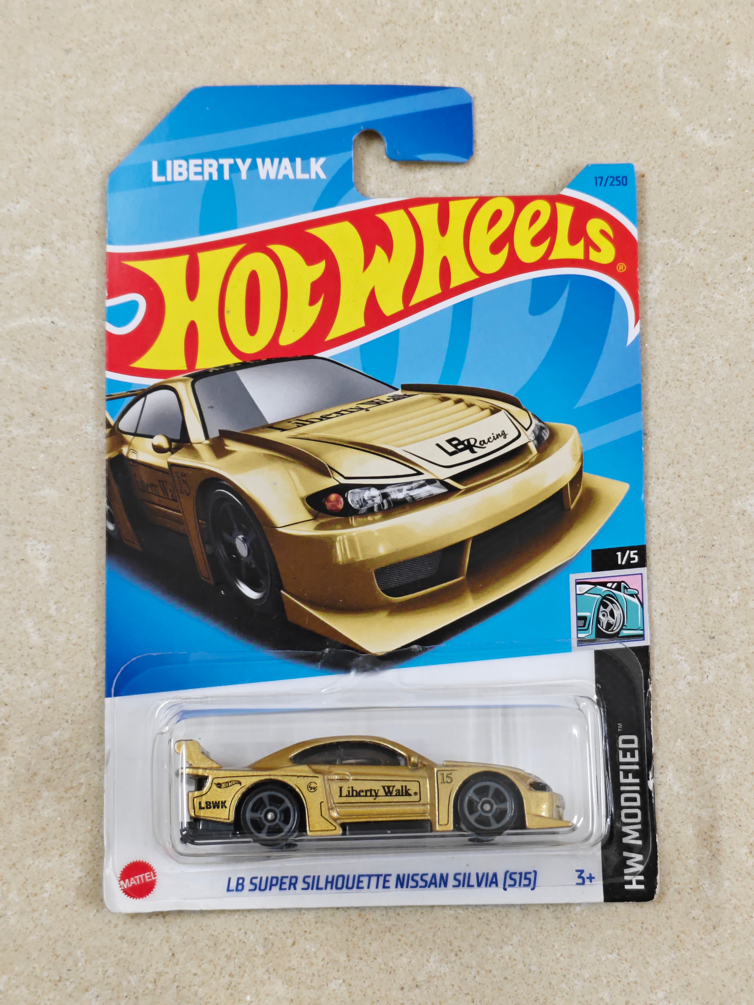Hot Wheels - US Imported - LB Super Silhouette Nissan Silvia (S15) - Diecast Car - 1:64 Scale (Minute Crack in Blister)