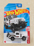Hot Wheels - US Imported - Red Edition - 67 Jeepster Commando - Diecast Car - 1:64 Scale (J Hook Creased)