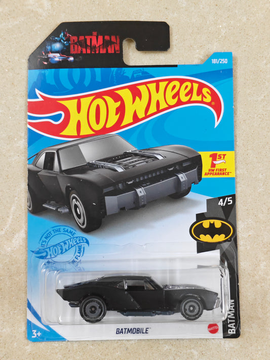 Hot Wheels - First Appearance - Imported - Batmobile Black - Diecast Car - 1:64 Scale
