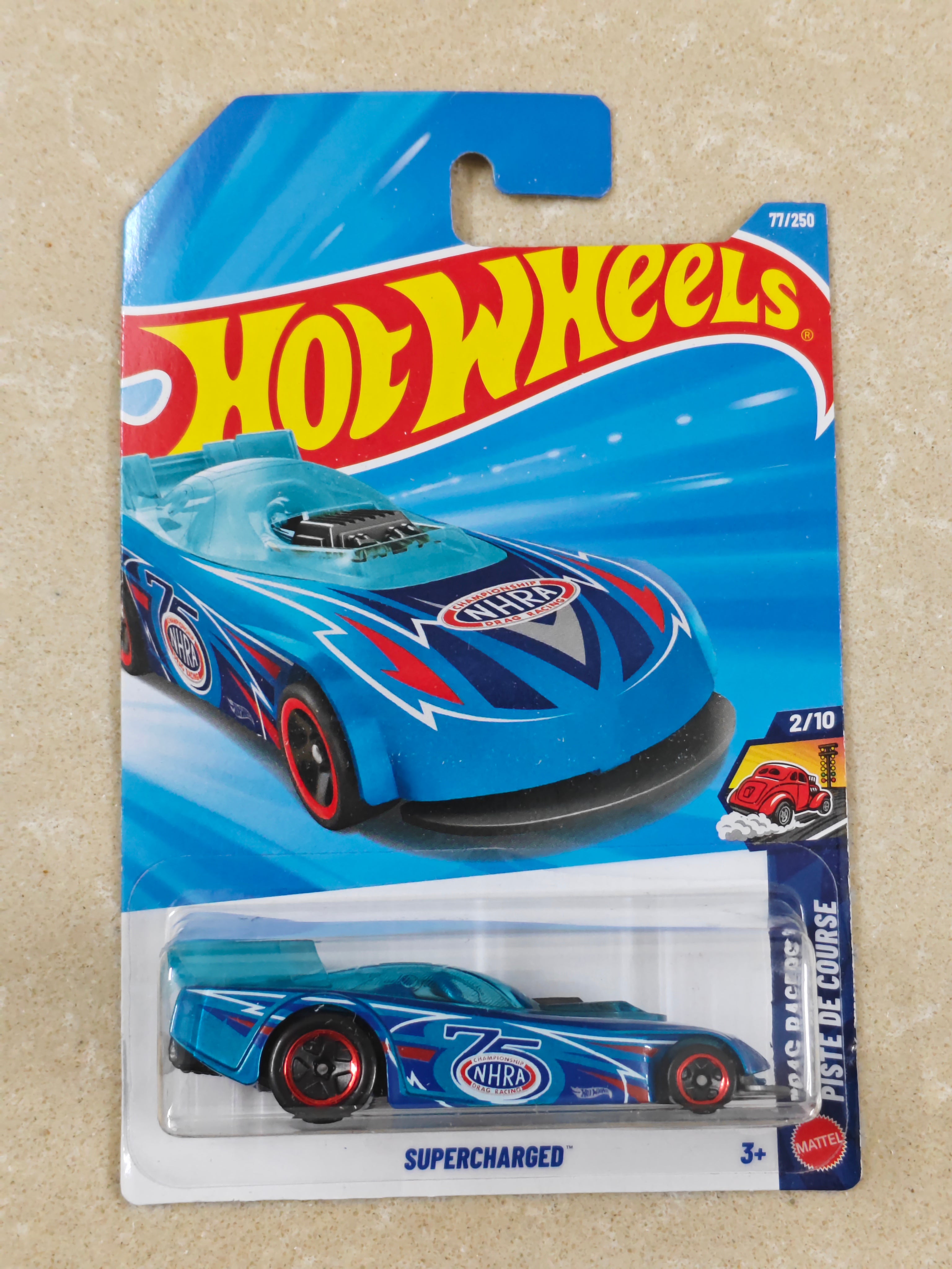 Hot Wheels - L Case 2026 - Supercharged - Diecast Car - 1:64 Scale
