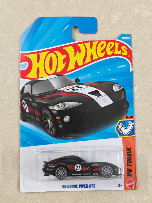 Hot Wheels - L Case 2026 - 96 Dodge Viper GTS - Diecast Car - 1:64 Scale
