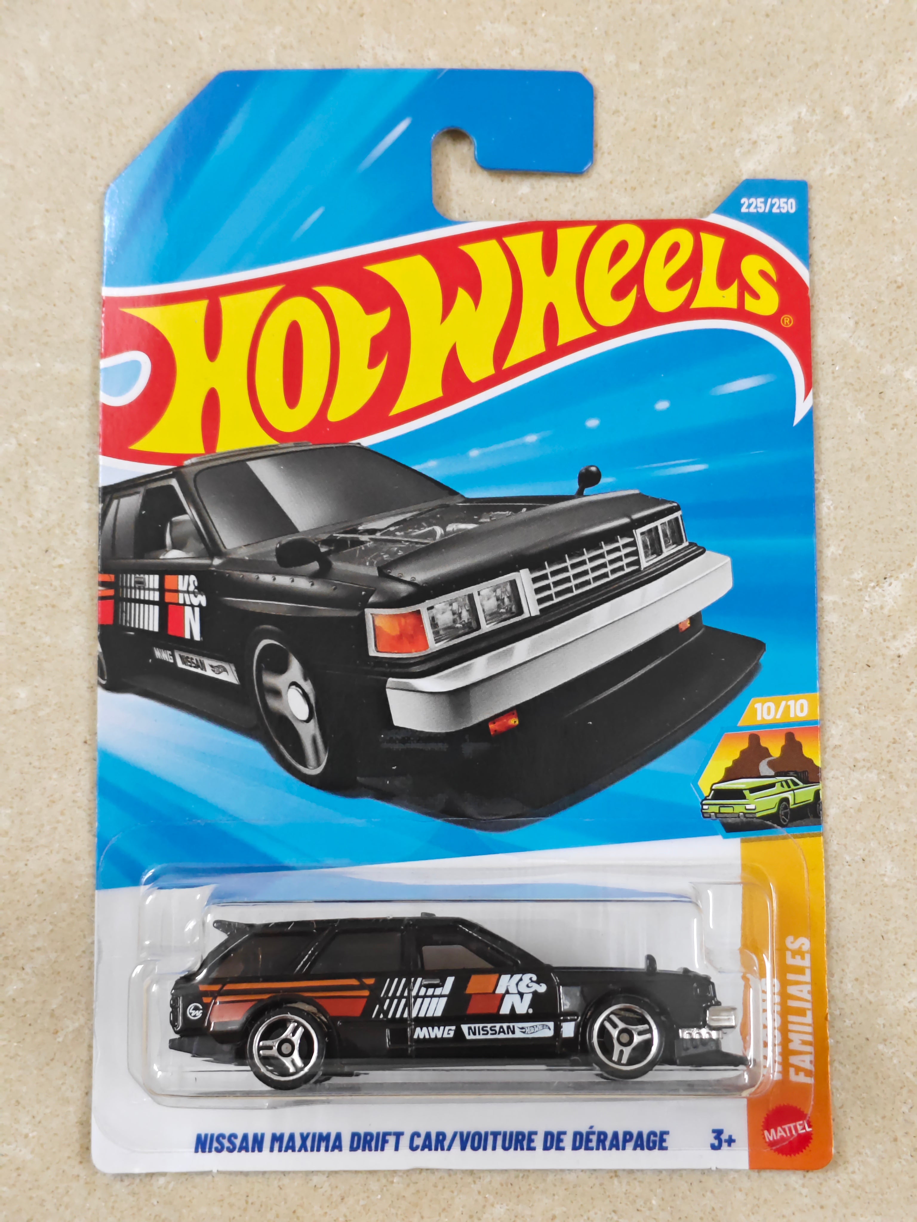 Hot Wheels - L Case 2026 - Nissan Maxima Drift Car - Diecast Car - 1:64 Scale