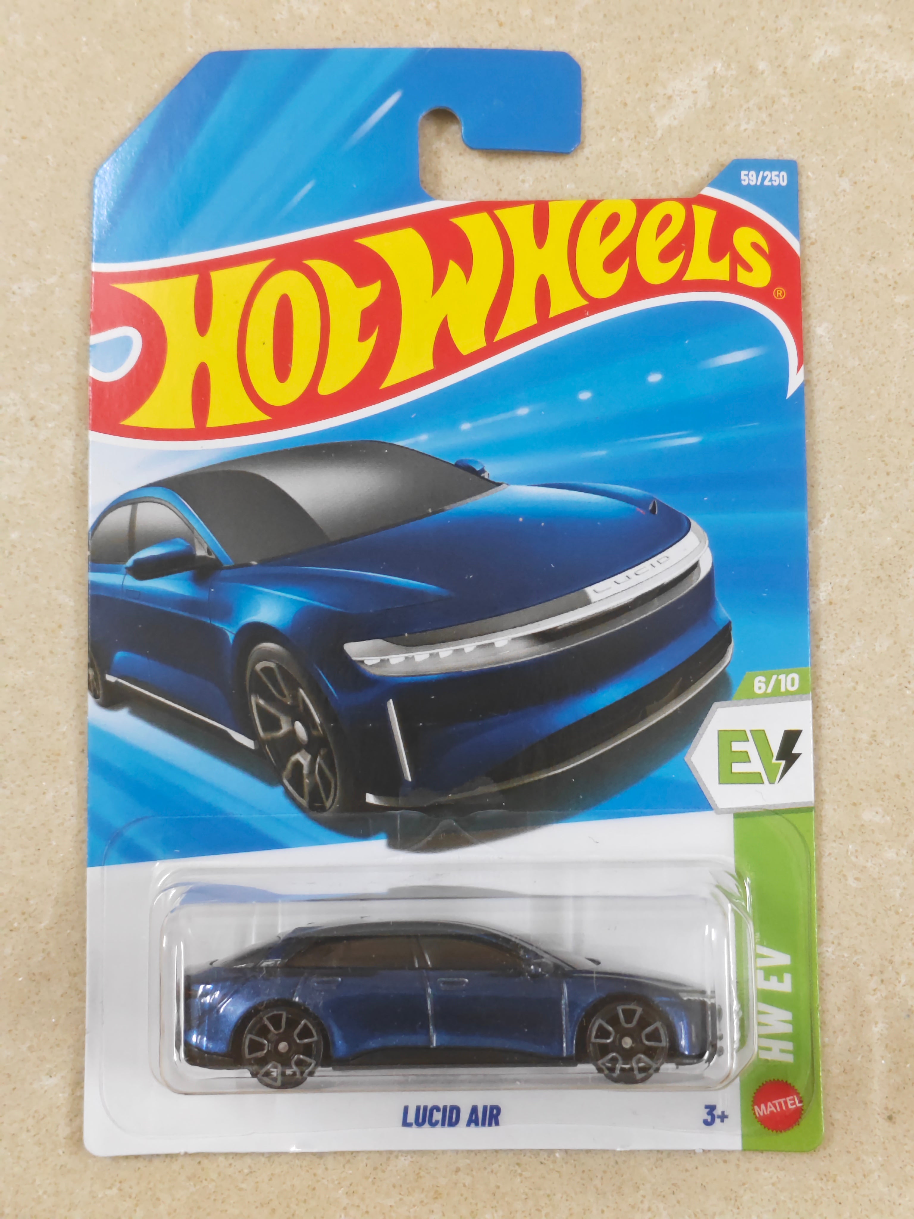 Hot Wheels - L Case 2026 - Lucid Air - Diecast Car - 1:64 Scale