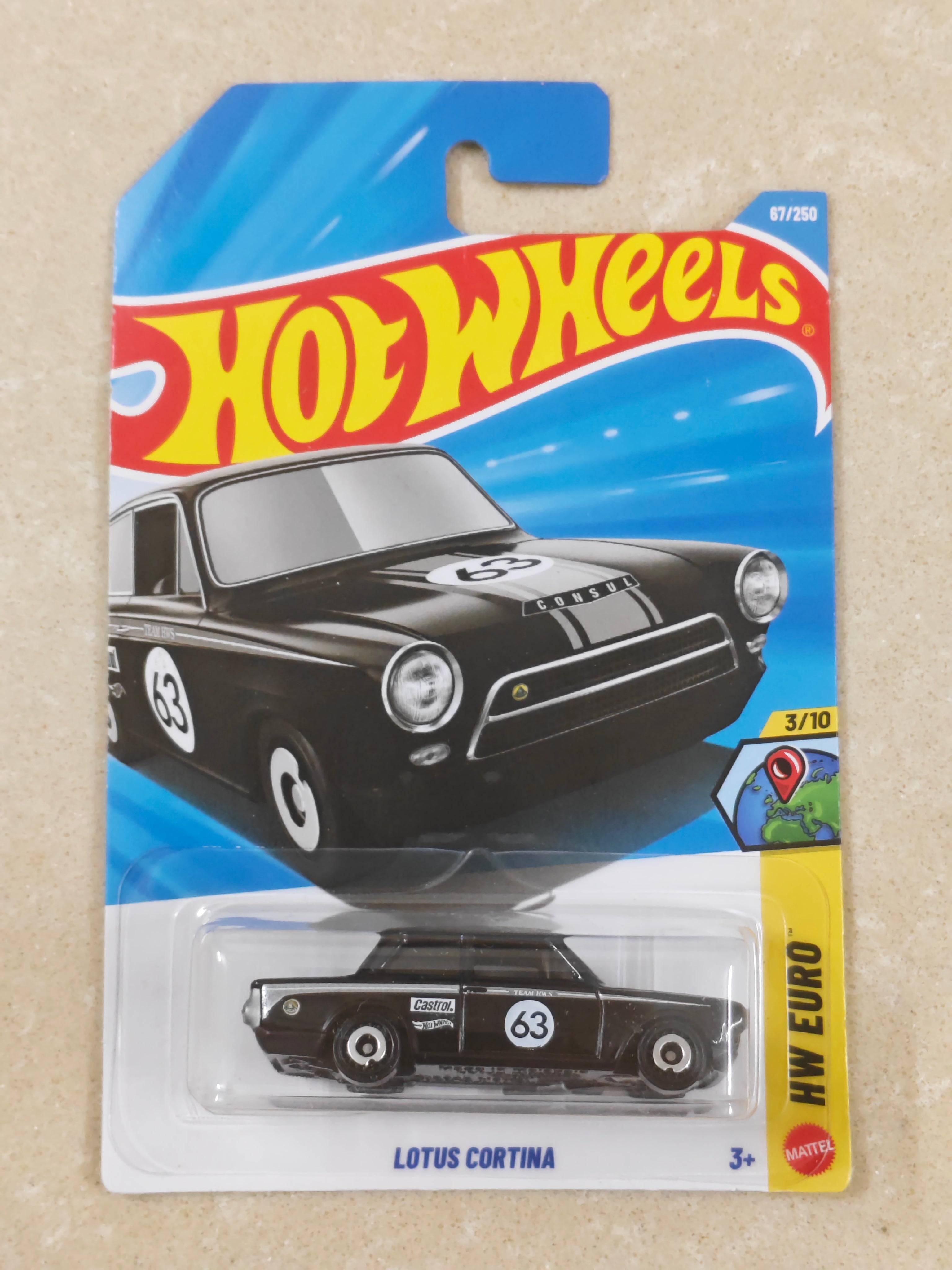 Hot Wheels - L Case 2026 - Lotus Cortina - Diecast Car - 1:64 Scale