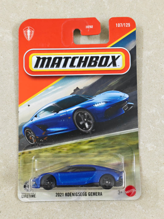 Matchbox - 2021 Koenigsegg Gemera - Diecast Car - 1:64 Scale