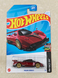 Hot Wheels - US Imported - Pagani Zonda R Red  - Diecast Car - 1:64 Scale