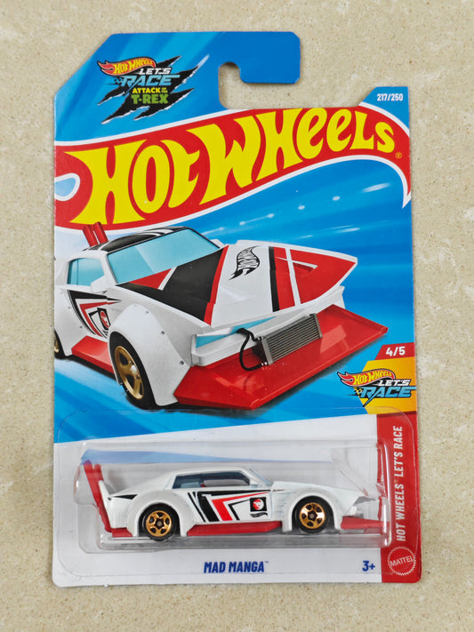 Hot Wheels - L Case 2026 - Treasure Hunt - Mad Manga - Diecast Car - 1:64 Scale