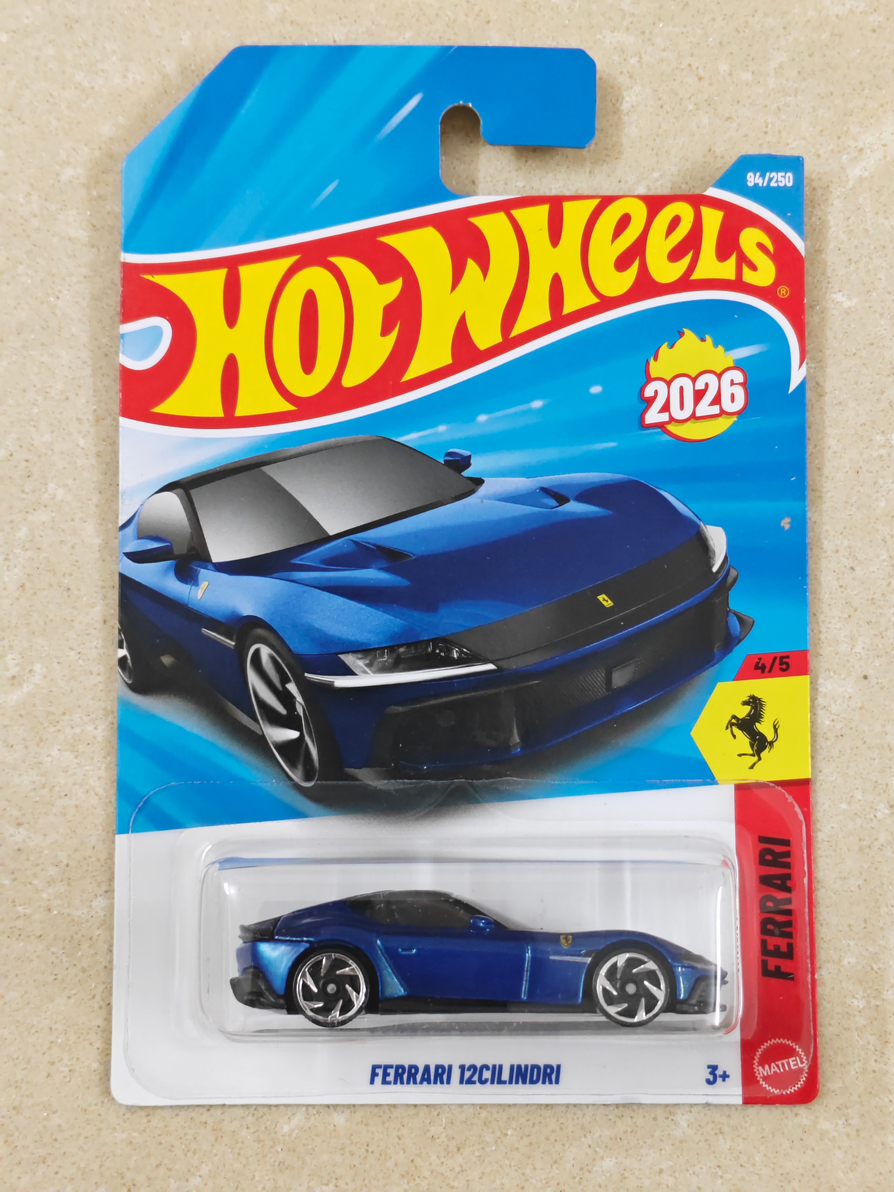Hot Wheels - M Case 2026 - Ferrari 12Cilindri - Diecast Car - 1:64 Scale