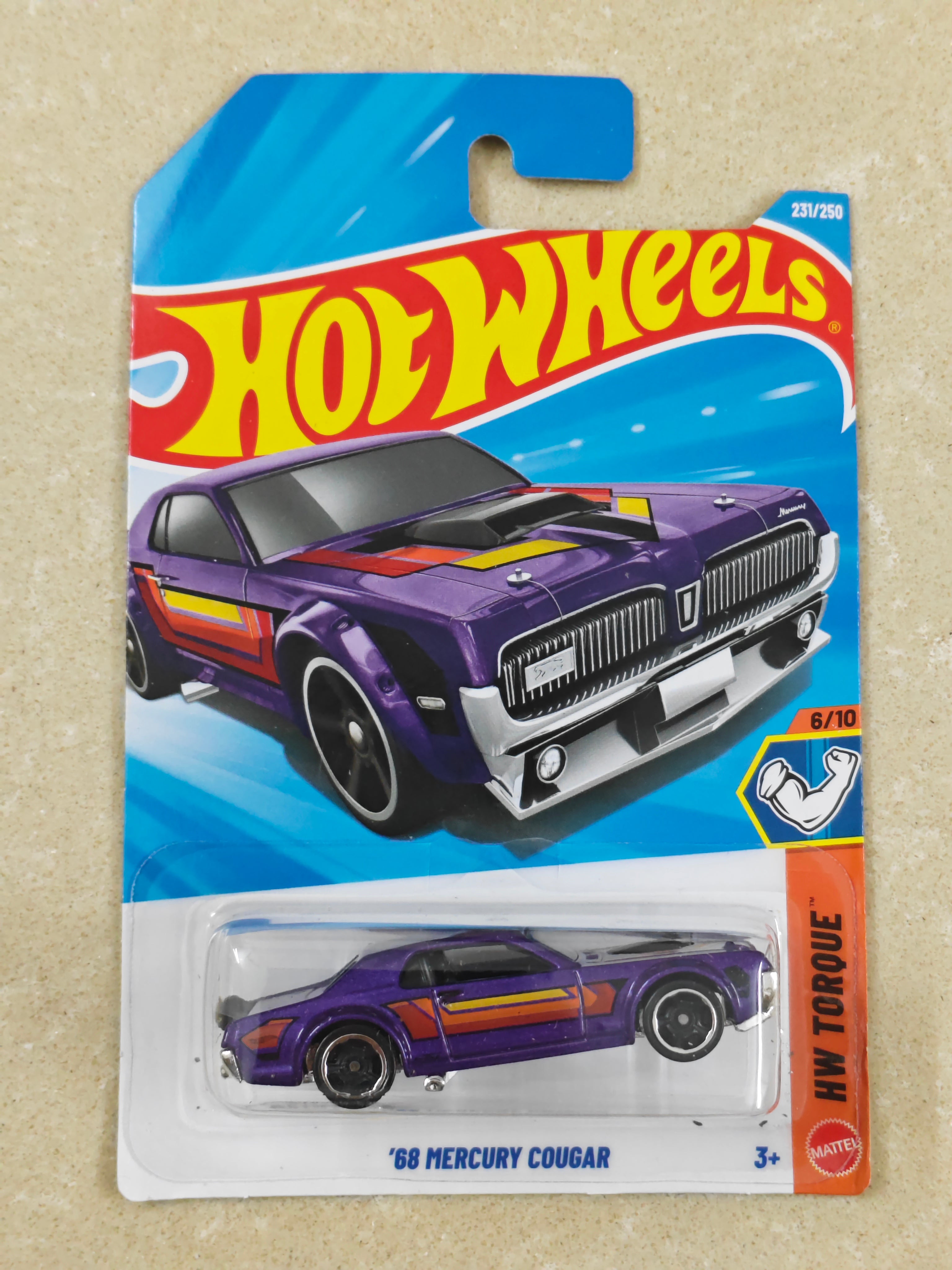 Hot Wheels - M Case 2026 - 68 Mercury Cougar - Diecast Car - 1:64 Scale