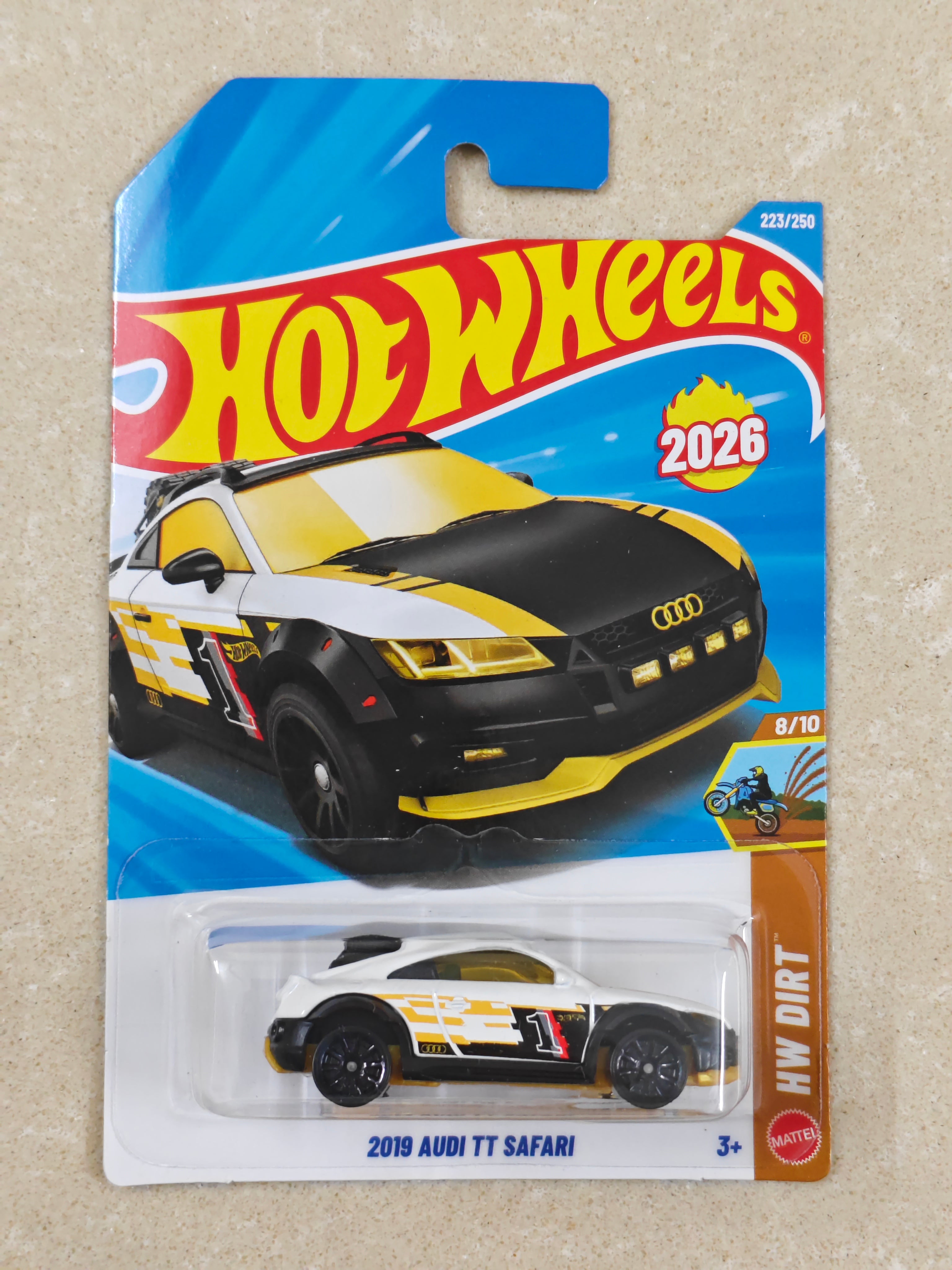Hot Wheels - M Case 2026 - 2019 Audi TT Safari - Diecast Car - 1:64 Scale