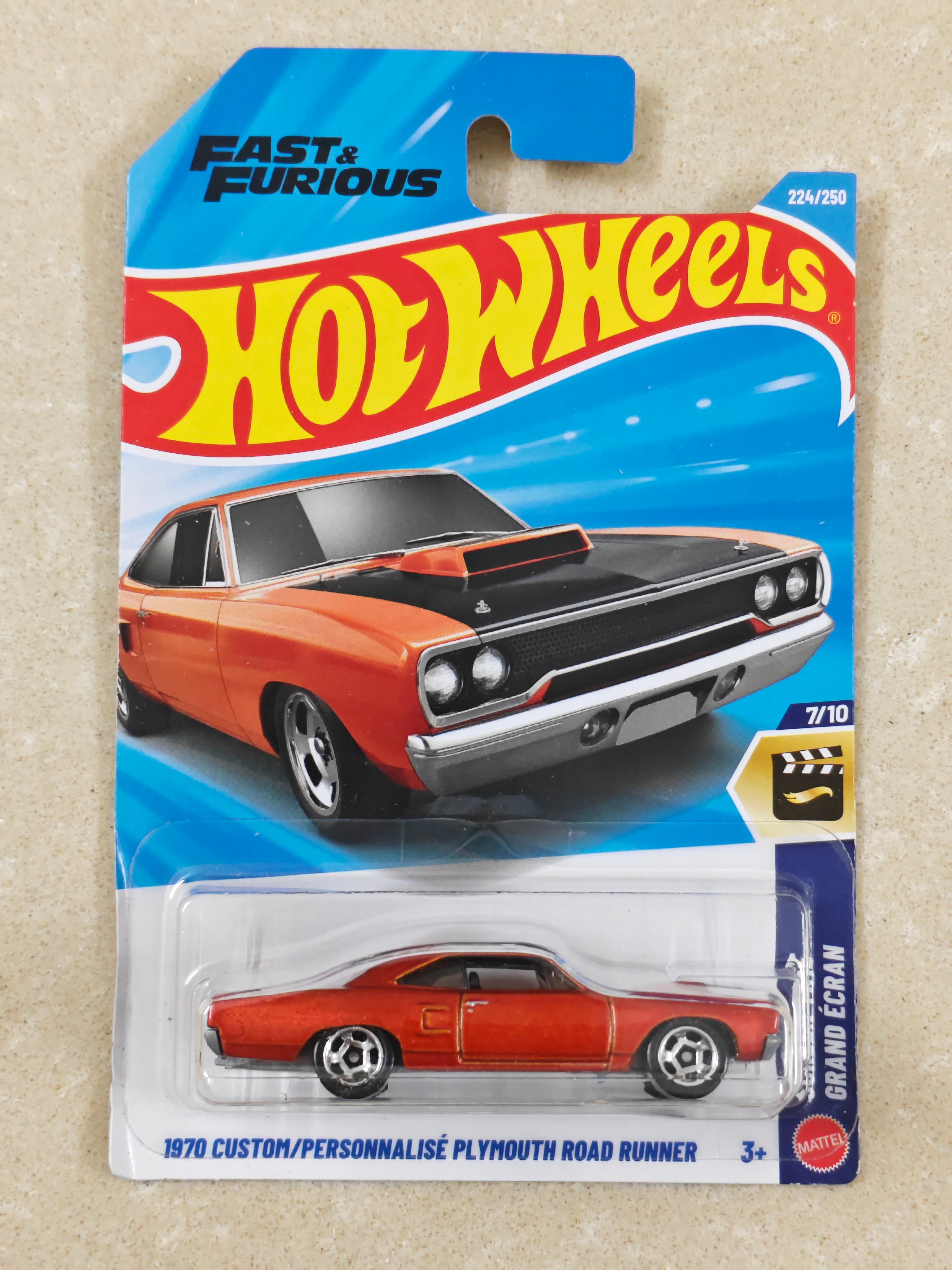 Hot Wheels - M Case 2026 - 1970 Custom Plymouth Road Runner - Diecast Car - 1:64 Scale