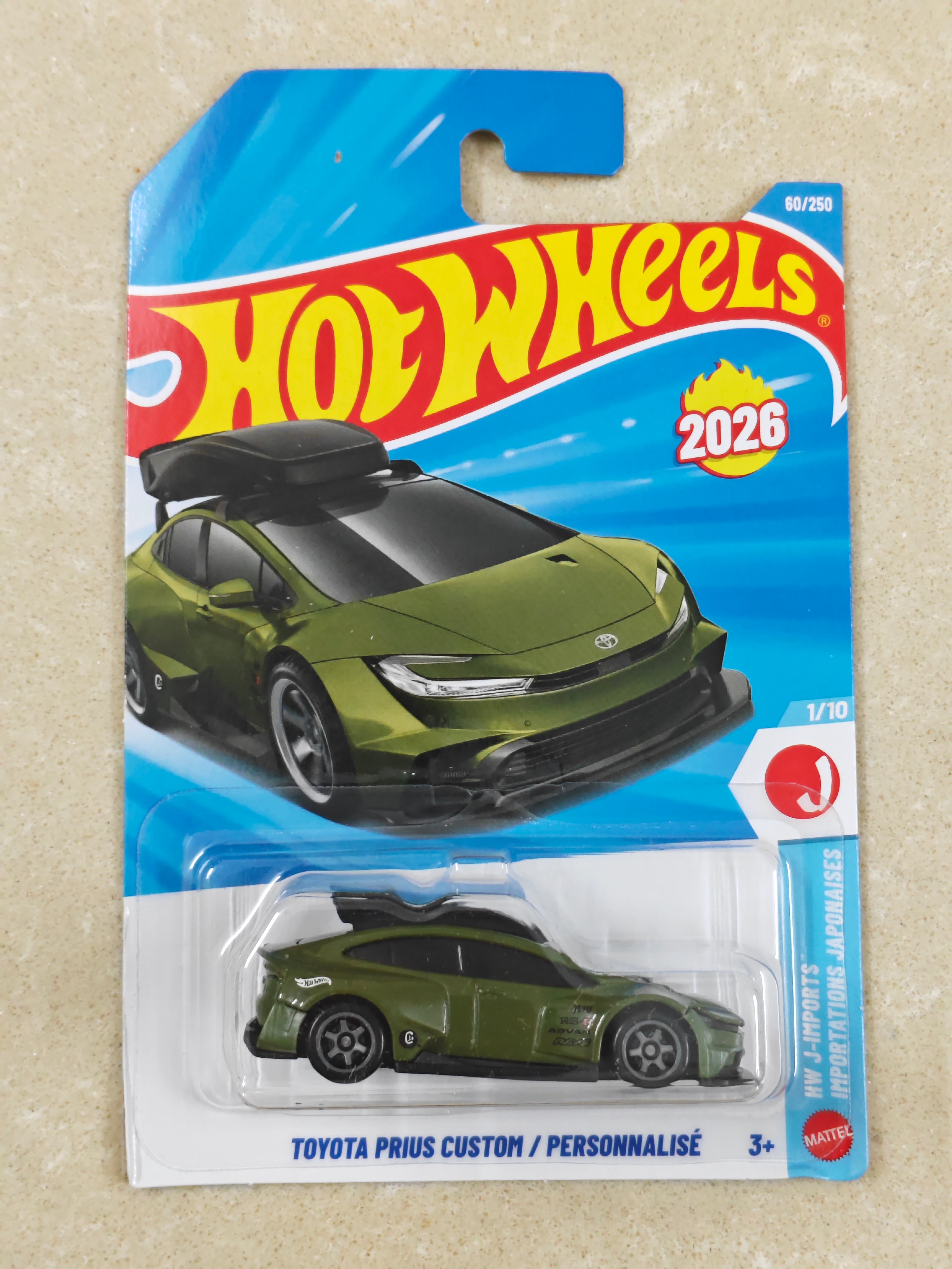 Hot Wheels - M Case 2026 - Toyota Prius Custom - Diecast Car - 1:64 Scale