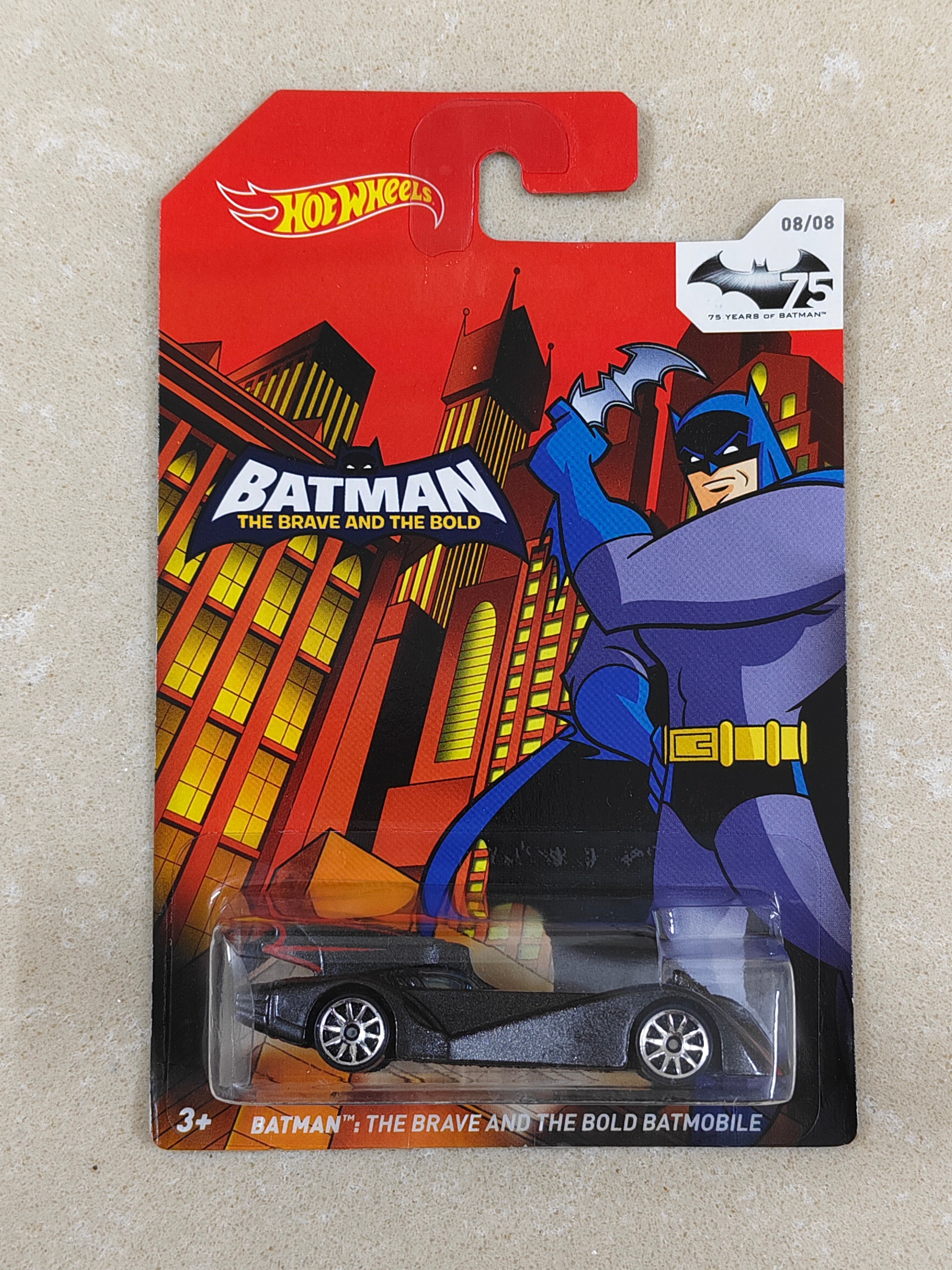 Hot Wheels - US Imported - Batman The Brave And The Bold Batmobile - Diecast Car - 1:64 Scale