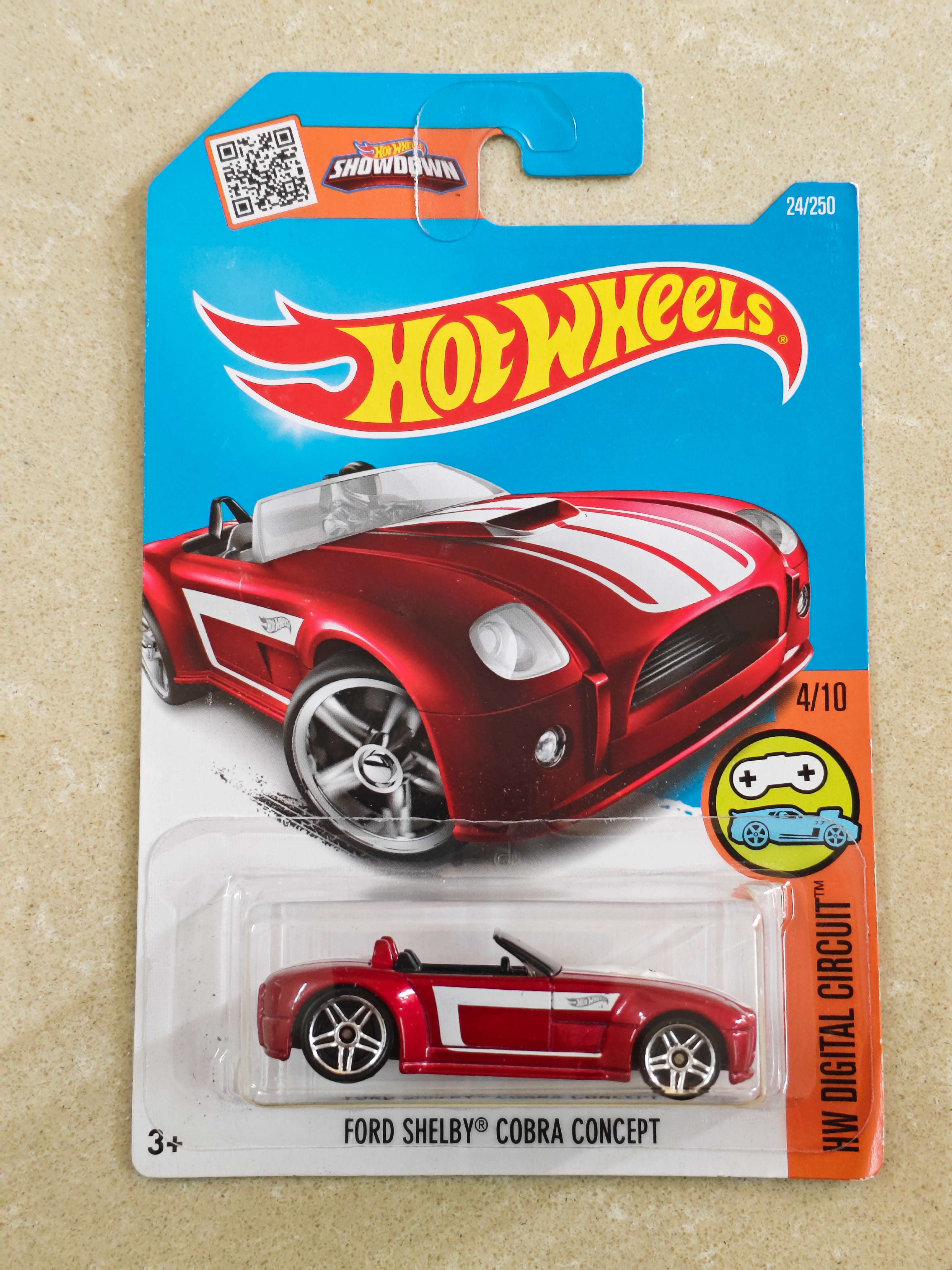 Hot Wheels - US Imported - Ford Shelby Cobra Concept - Diecast Car - 1:64 Scale