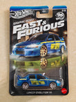 Hot Wheels - Silver Series - Imported -  Lancer Evolution VII - Diecast Car - 1:64 Scale