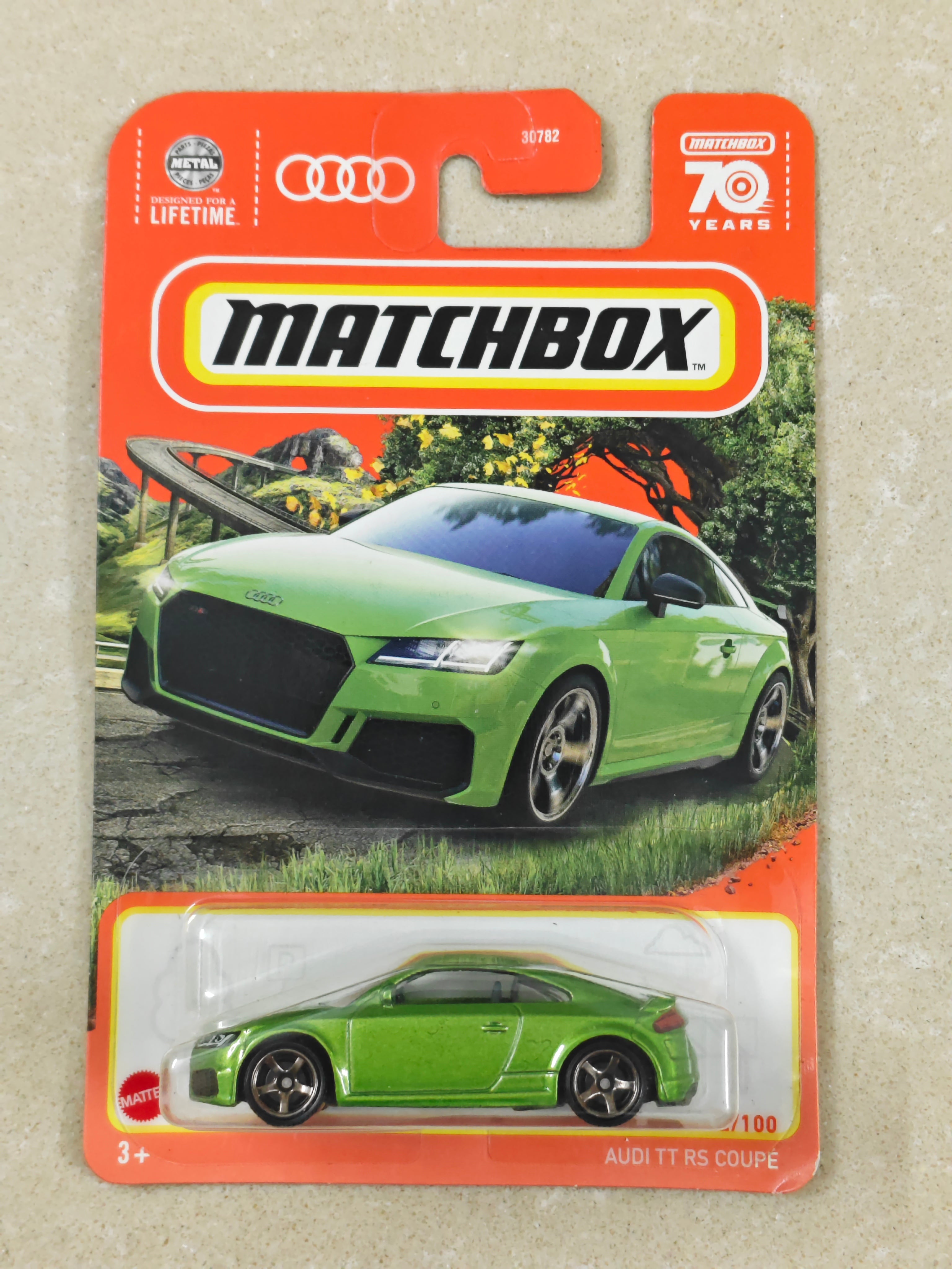Matchbox - Imported - Audi TT RS Coupe - Diecast Car - 1:64 Scale