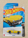 Hot Wheels Imported BMW 507 Yellow Diecast Car 1:64 Scale