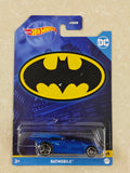 Hot Wheels - US Imported - Batmobile Blue - Diecast Car - 1:64 Scale
