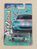 Hot Wheels -  US Imported 7/11 Store Exclusive Launch - Arizona Collab - Silver Series 1991 Mazda MX-5 Miata - Diecast Car - 1:64 Scale